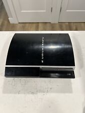 READ**. Sony PlayStation 3 PS3 80GB CECHK01 Fat Console Black | for sale  Shipping to South Africa