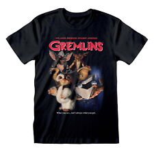 Używany, Gremlins Homage Style Czarny T-shirt NOWY OFICJALNY na sprzedaż  Wysyłka do Poland