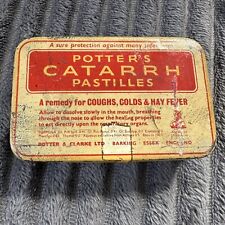 Potters catarrh pastilles for sale  SHEFFIELD