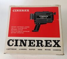 Vintage cinerex 200 Super 8 8mm Zoom Lente de cámara de vídeo en Embalaje Original segunda mano  Embacar hacia Spain