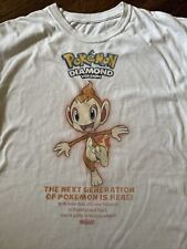 Camiseta Pokémon Vintage Diamante Pérola Chimchar Pré-propriedade Nintendo DS Camiseta Grande comprar usado  Enviando para Brazil