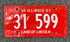 1961 illinois license for sale  New York