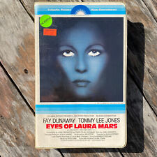Eyes Of Laura Mars Horror VHS 1978 Rare Clamshell John Carpenter BW50 til salgs  Frakt til Norway