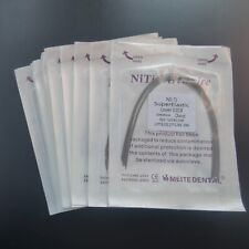 100 pacotes de fio ortodôntico arco dental redondo super elástico niti forma ovoida dente comprar usado  Enviando para Brazil