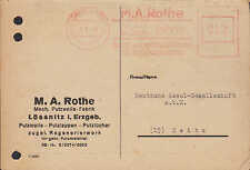 Lössnitz erzgebirge postkarte gebraucht kaufen  Leipzig