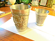 German pewter cups for sale  Keene