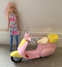 Barbie scooter barbie for sale  EXETER