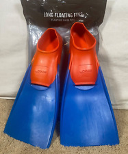 Barbatanas de natação longas flutuantes Finis vermelho/azul médio (EUA adulto masculino 5-7 ou feminino 6-7.5) comprar usado  Enviando para Brazil