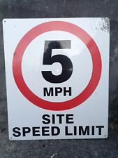 5mph site speed for sale  IVYBRIDGE