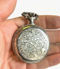 Estojo de relógio de bolso C3 .800 PRATA, para 6498 6497 ST36, FEITO NA SUÍÇA vintage comprar usado  Enviando para Brazil