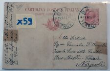 X59 cartolina postale usato  Livorno