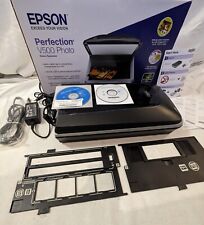 Escáner fotográfico a color Epson Perfection V500 con accesorios y caja (sin CD) segunda mano  Embacar hacia Argentina