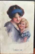 1914 vintage postcard for sale  NEWTON ABBOT