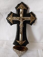 Crucifix bénitier bois d'occasion  Charolles