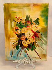 flowers canvas yellow for sale  Washingtonville