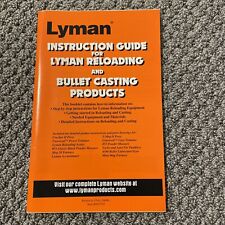 Lyman reloading cast for sale  North Webster