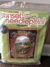 Sunset needlepoint kit for sale  Naperville