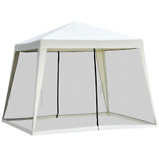 Outsunny 3x3m Gazebo Canopy Tent Event Shelter w/ Mesh Screen Side Refurbished for sale  Shipping to South Africa
