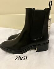 Zara leather boots for sale  BIRMINGHAM