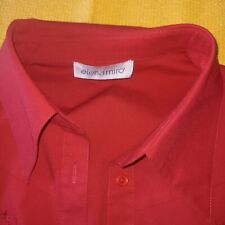 Camicia donna rossa usato  Settimo Torinese