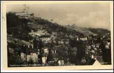 Gebraucht, RADEBEUL West Sachsen um 1925 Häuser Partie am Berg zur Friedensburg Postkarte gebraucht kaufen  Wöllstein