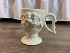 Caneca de café adorável vintage querubim anjo bebê alça asa comprar usado  Enviando para Brazil