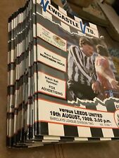 Newcastle united 1989 for sale  DUNFERMLINE