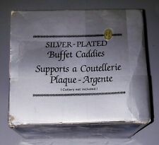 Juego de 3 piezas de caddies buffet estilo victoriano chapados en plata de colección segunda mano  Embacar hacia Argentina