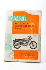 Ducati libretto uso usato  Terni