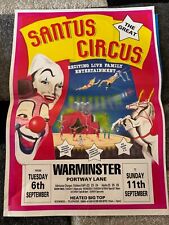 Warminster santus circus for sale  CHRISTCHURCH