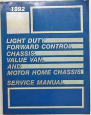 1992 GMC Lt Duty Forward Control and Value Van and Motor Home Service Manual for sale  Shipping to United Kingdom
