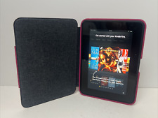 Tablet Kindle Fire HD 2012 16 GB con pantalla de 7" incluida con estuche de cuero segunda mano  Embacar hacia Argentina