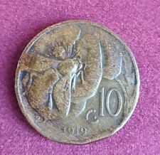 10 centesimi 1919 usato  Roccabianca