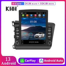 Rádio de carro estéreo GPS 9,7 polegadas 2+64G para Honda Civic 2012-2015 CarPlay&Android13  comprar usado  Enviando para Brazil