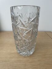 Lead crystal vase for sale  FAREHAM