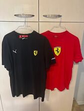 Lote de 2 camisas masculinas unissex pequenas/xxl vermelhas Puma com logotipo Ferrari , usado comprar usado  Enviando para Brazil