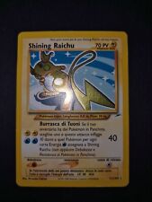Pokemon shining raichu usato  Cisano Sul Neva