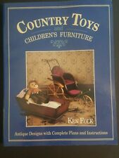 COPIA FIRMADA juguetes de campo y muebles para niños por Ken Folk segunda mano  Embacar hacia Argentina
