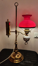 Tischlampe antik roter gebraucht kaufen  Lemwerder