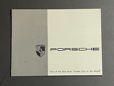1965 Porsche 356 C / 911 M&M 312 Showroom Brochura, Inglês - ULTRA RARO!! L@@K comprar usado  Enviando para Brazil