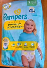 17 Pampers Premium Protection 7 not old adult vintage Diapers 17+kg XXL diaper for sale  Shipping to South Africa