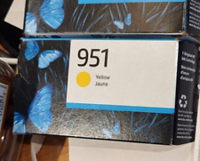 Usado, Cartucho de tinta amarillo genuino HP 951 vencimiento 2025 HP serie 8600 recarga CN050AN excelente estado segunda mano  Embacar hacia Argentina