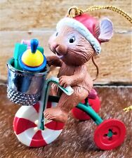 Vintage christmas mouse d'occasion  Expédié en Belgium