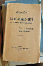 Spiritisme bhagavad gita d'occasion  Abondant