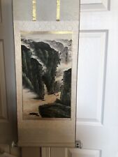 Vintage chinese watercolor for sale  Bolingbrook
