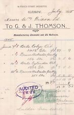 Thomson glasgow 1905 usato  Spedire a Italy