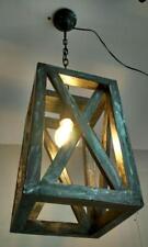 Lampadario lanterna legno usato  Acerra