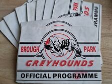 Greyhound racecards brough for sale  NEWCASTLE UPON TYNE