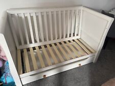 White sleigh cotbed for sale  CLACTON-ON-SEA