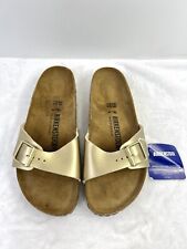 Birkenstock madrid gold for sale  Shipping to Ireland